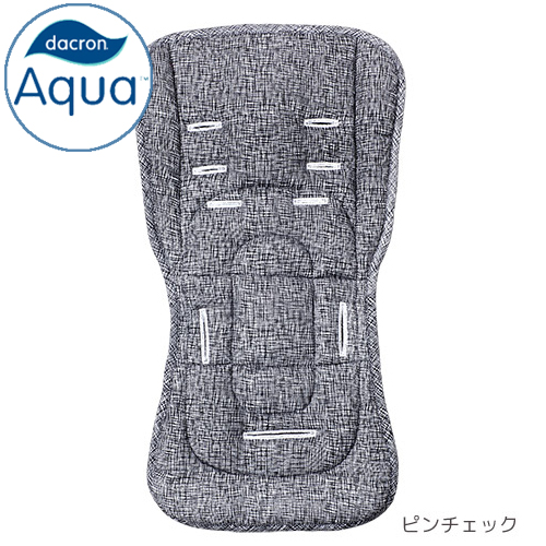 AirBuggy ストローラーマット/ダクロン アクア/ピンチェック