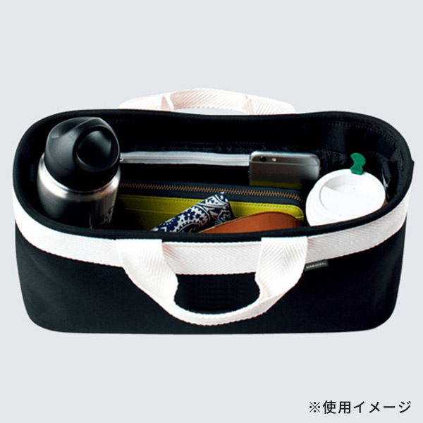 AirBuggy（エアバギー）コーデュラオーガナイザー ホワイト 【ベビーカー用 収納バスケット】