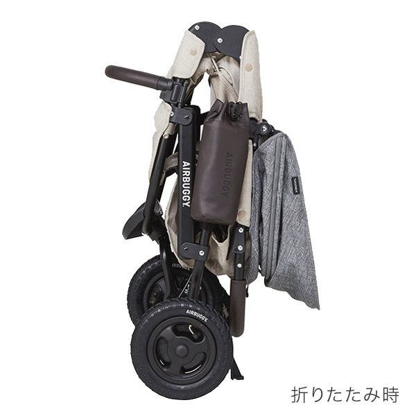 エアバギー フラットアンドゴー AIRBUGGY FLAT\u0026GO アースグレー